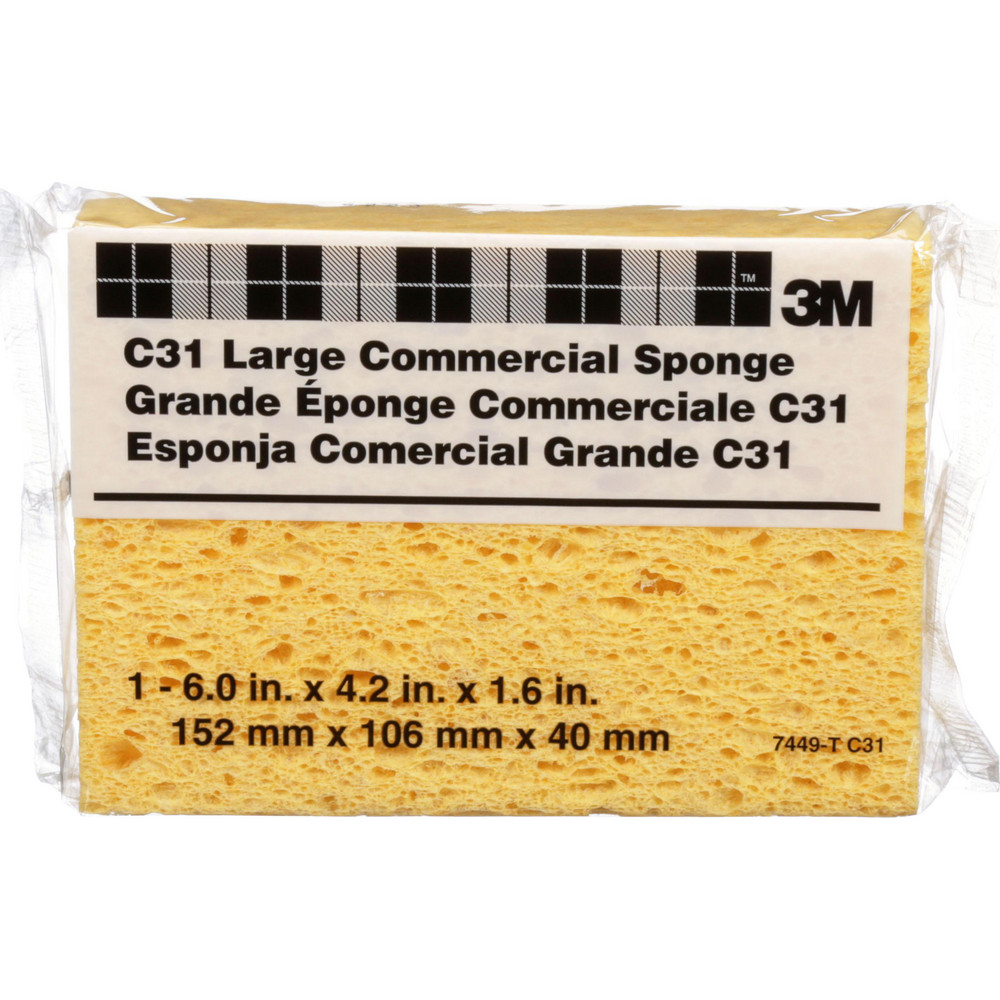 3M Commercial Size Sponge C31, 6 in x 4.25 in x 1.625 in - 7000042920