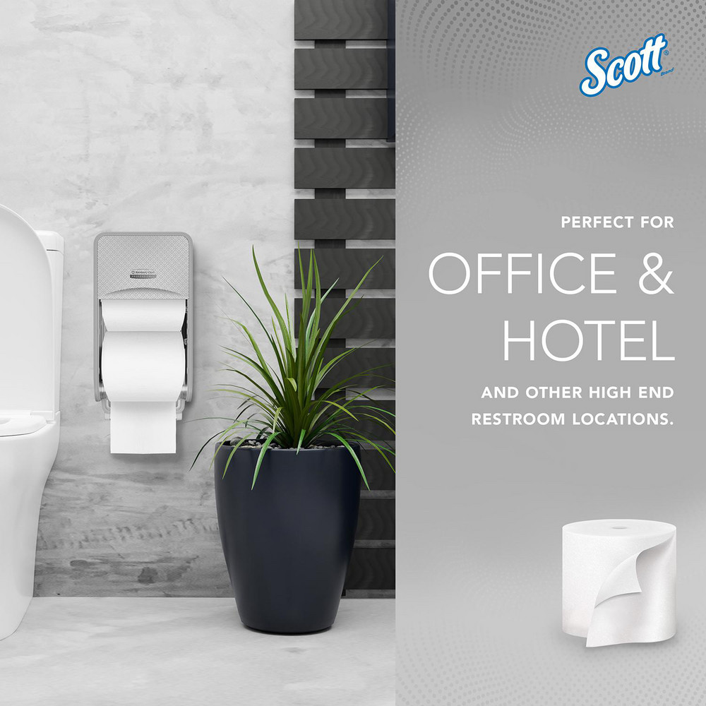 Scott Scott Pro Hard Roll Paper Towels (25702), For Use With Scott Pro Dispenser (Blue Core Only), Absorbency Pockets, White - 25702