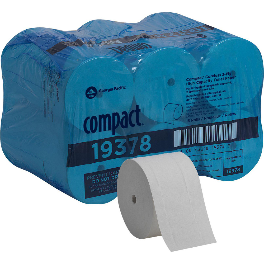 Georgia Pacific Compact Coreless 2-Ply Recycled Toilet Paper - 19378