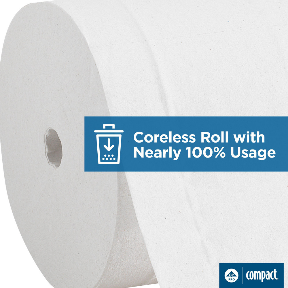 Georgia Pacific Compact Coreless 2-Ply Recycled Toilet Paper - 19378