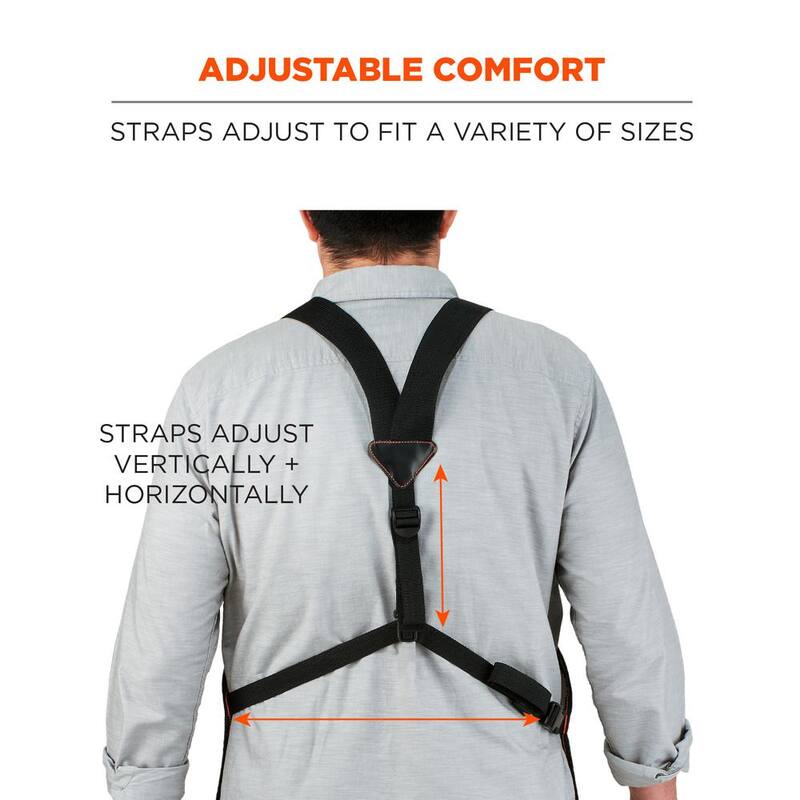 Ergodyne Arsenal 22-Pocket Apron, Gray - 5704