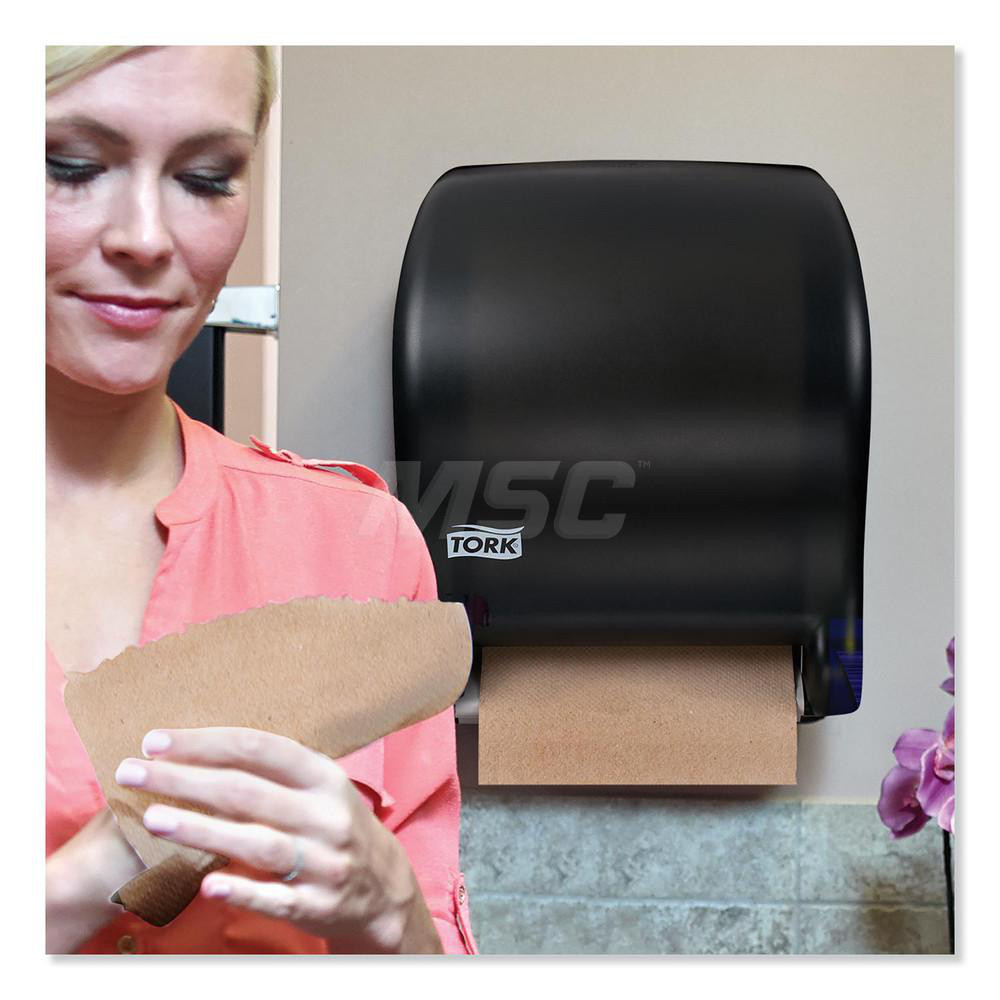Tork Paper Towels: Hard Roll, Roll, 1 Ply, Recycled Fiber, Natural - TRKRK800E