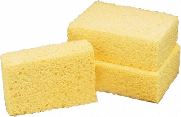 AbilityOne Pack of (60) 5-3/4" Long x 1-3/4" Wide x 1" Thick Scouring Sponges - 7920008841116