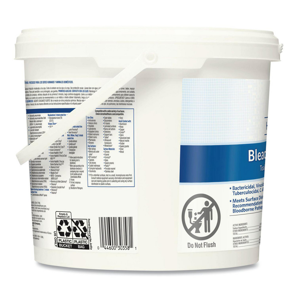 Clorox Healthcare Clorox Healthcare Disinfecting Wipes: Pre-Moistened, 110 Ct - CLO30358