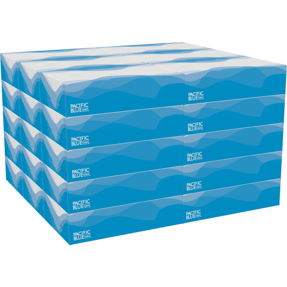 Georgia Pacific Pacific Blue Select 2-Ply Facial Tissue, Flat Box - 48100