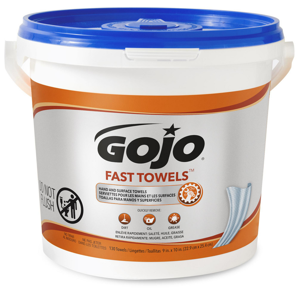 Contec Professional White dispenser bucket with lid & handle, polypropylene, 1 Gal (3.8L) - PRCN0007