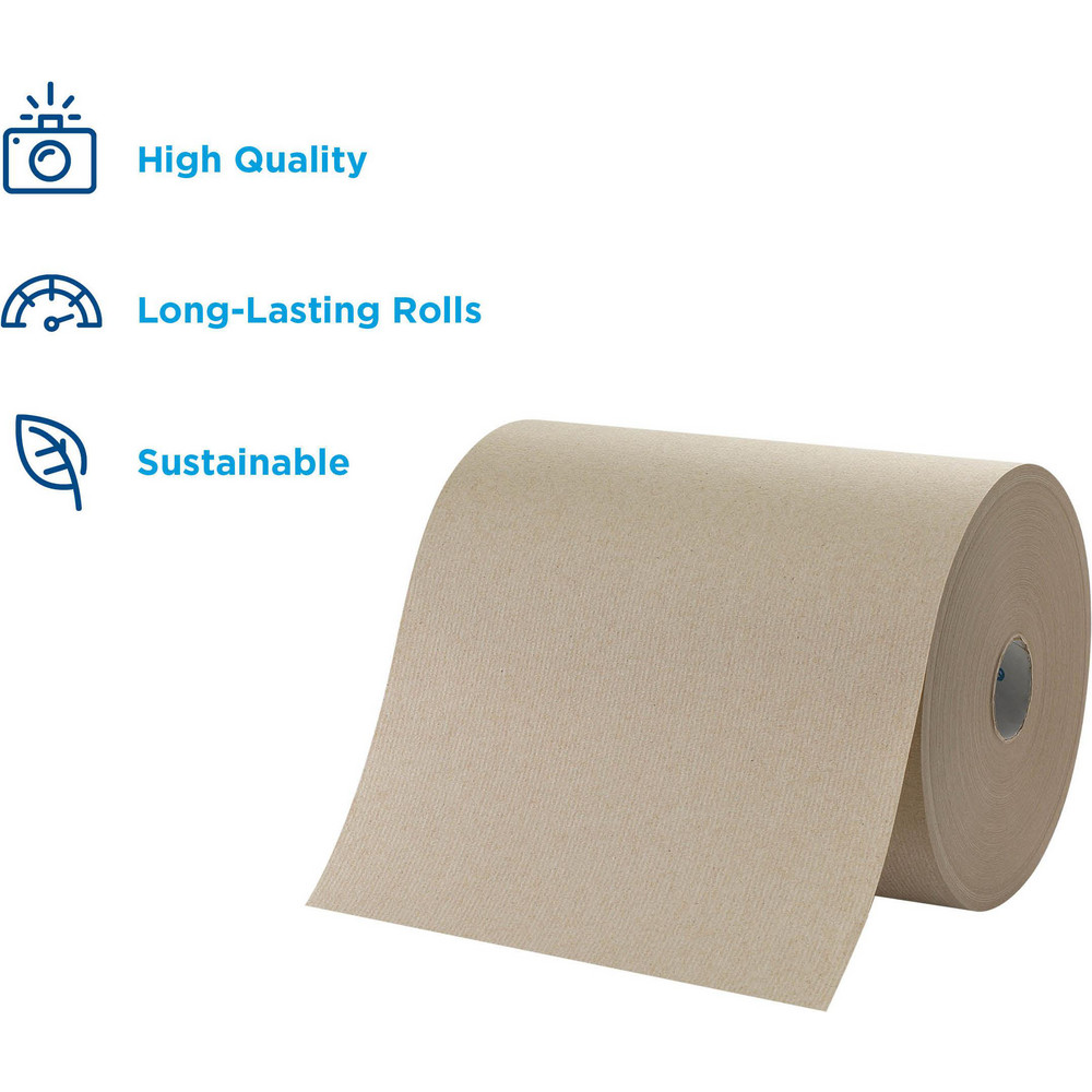 Georgia Pacific Enmotion 10" Recycled Paper Towel Rolls, Brown - 89480