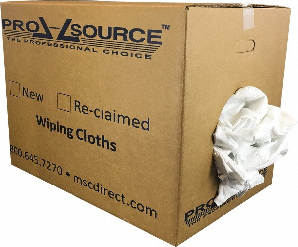 PRO-SOURCE Rags & Cloth Towels: Reclaimed, Cotton - PS-R010-C22-25