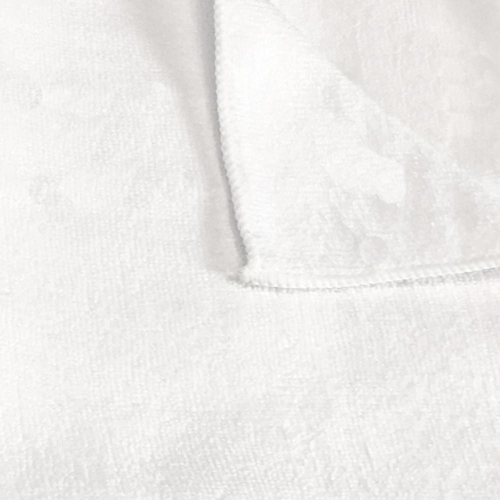 PRO-SOURCE 16X16 45GRM WHT 12/SHT MICROFIBER MED WT TOWEL - PNP915101W