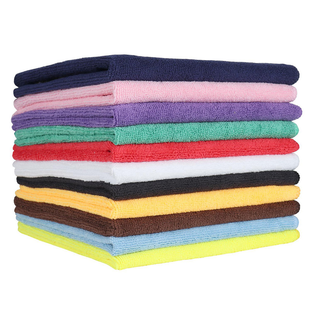 PRO-SOURCE 16X16 45GRM WHT 12/SHT MICROFIBER MED WT TOWEL - PNP915101W