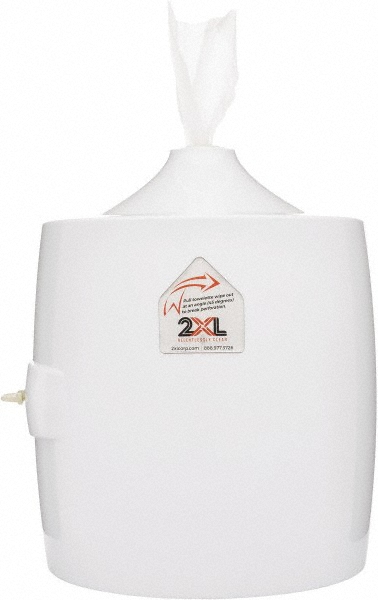 2XL Silver Stainless Steel Manual Wipe Dispenser - 2XL-63
