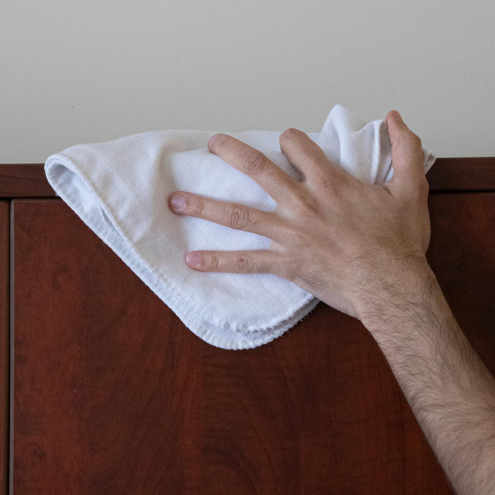 PRO-SOURCE Polishing & Dust Cloth: Reclaimed, Cotton - PS-R010-W80-50