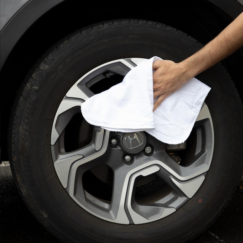 PRO-SOURCE Polishing & Dust Cloth: Reclaimed, Cotton - PS-R010-W80-50