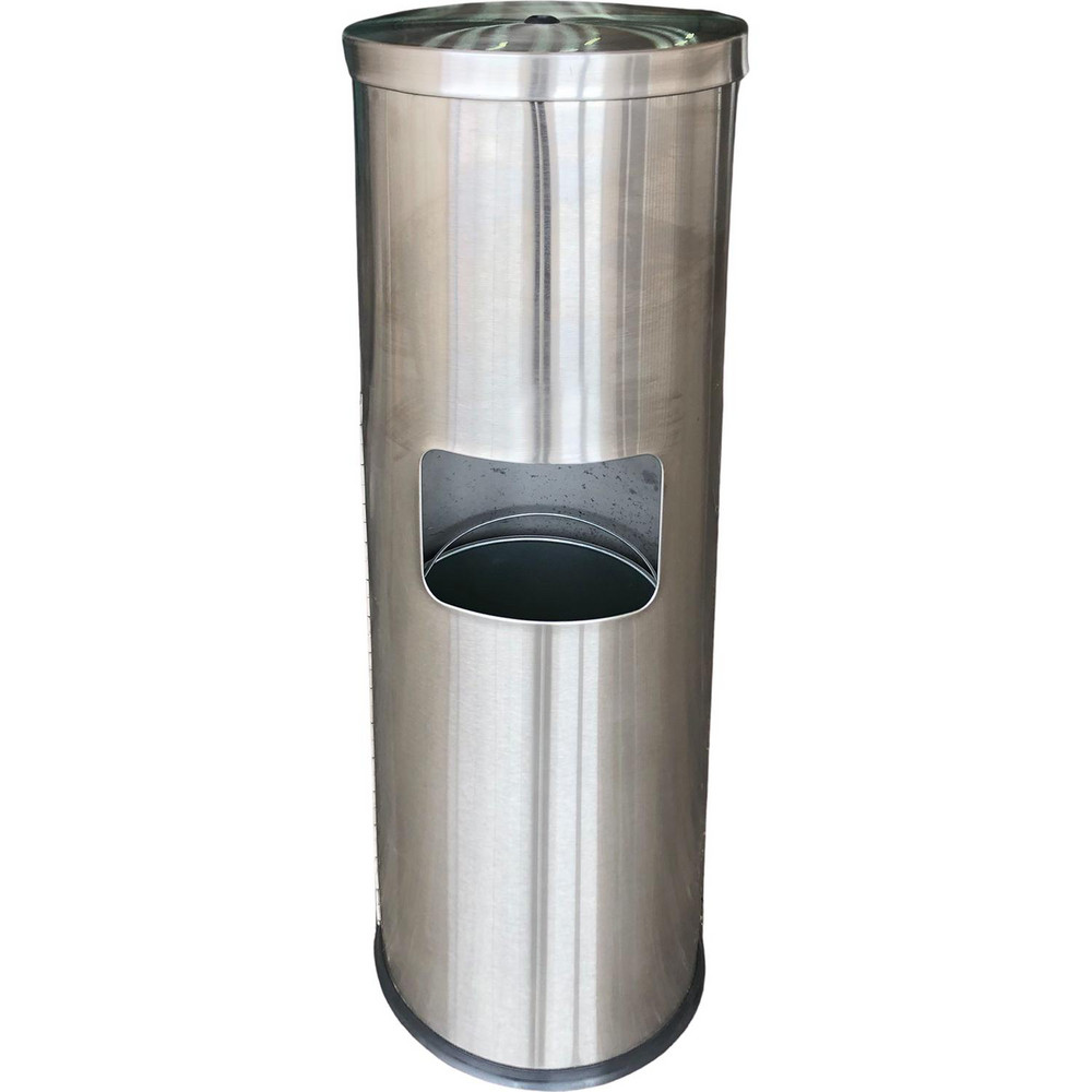 2XL Silver Steel Manual Wipe Dispenser - 2XL-56