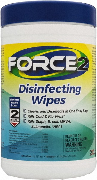 2XL 2XL   Disinfecting Wipes: Pre-Moistened, 180 Ct - 2XL-406