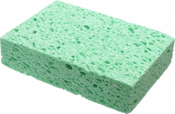 AbilityOne Pack of (3) 3-1/4" Long x 1/2" Wide x 1" Thick Scouring Sponges - 7920015664130