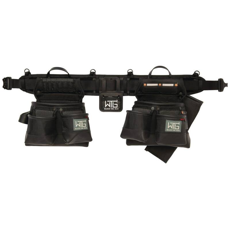 Weaver Tool Gear Super Roofer Black Nylon Waist Tool Belt - 85102-45-00