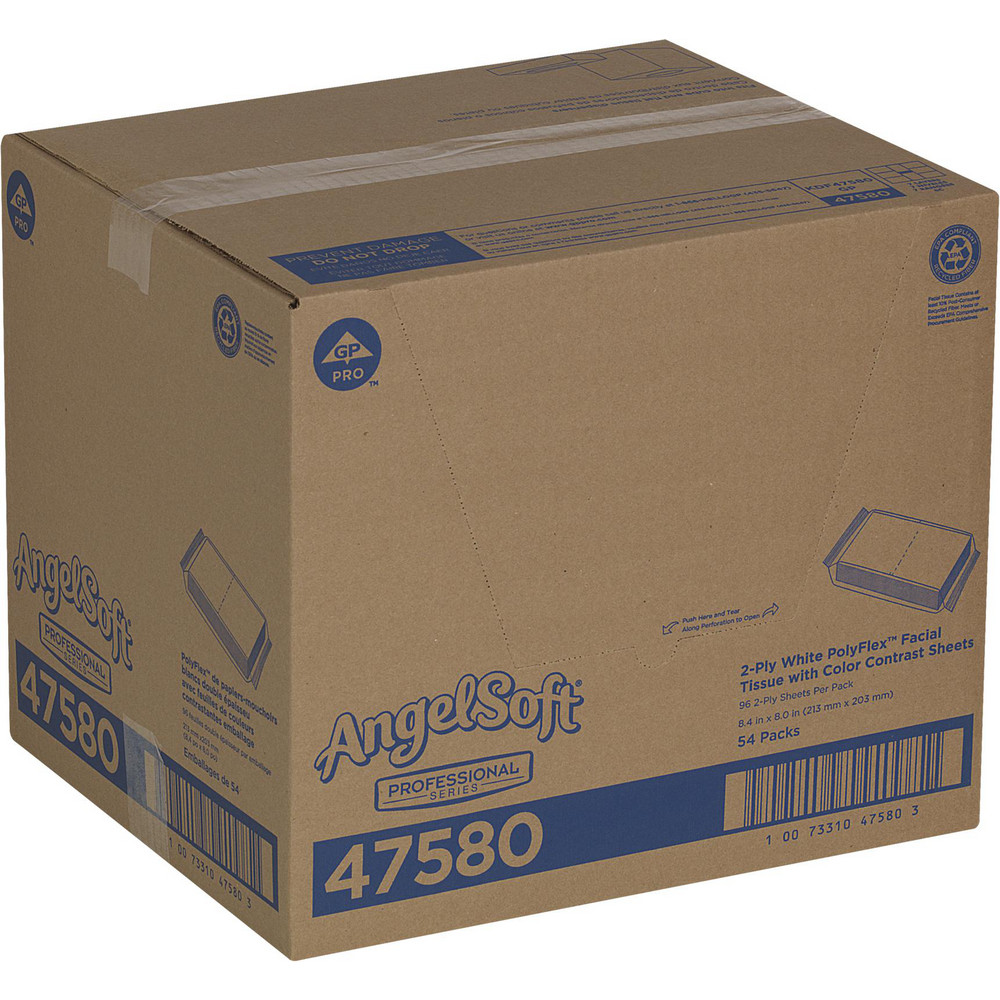 Angel Soft Professional Angel Soft Professional Series Polyflex™ 2-Ply Facial Tissue - 47580