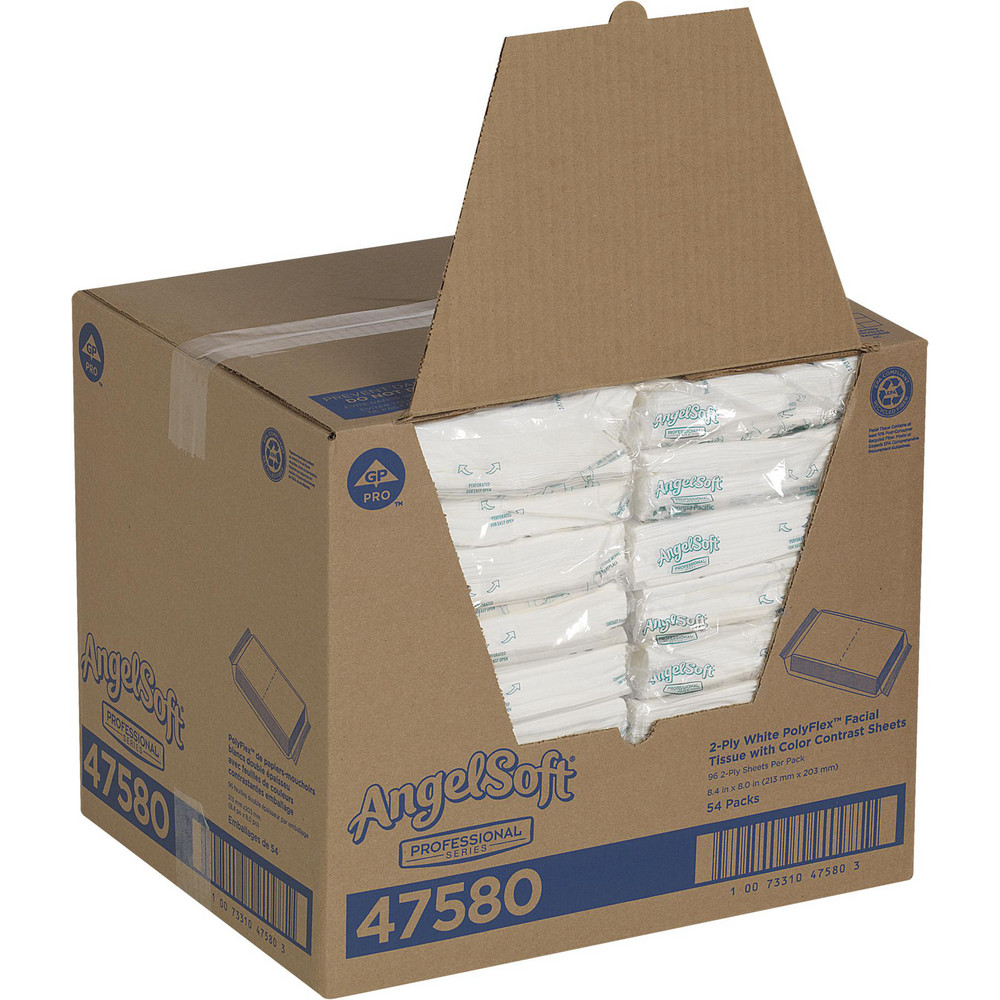 Angel Soft Professional Angel Soft Professional Series Polyflex™ 2-Ply Facial Tissue - 47580