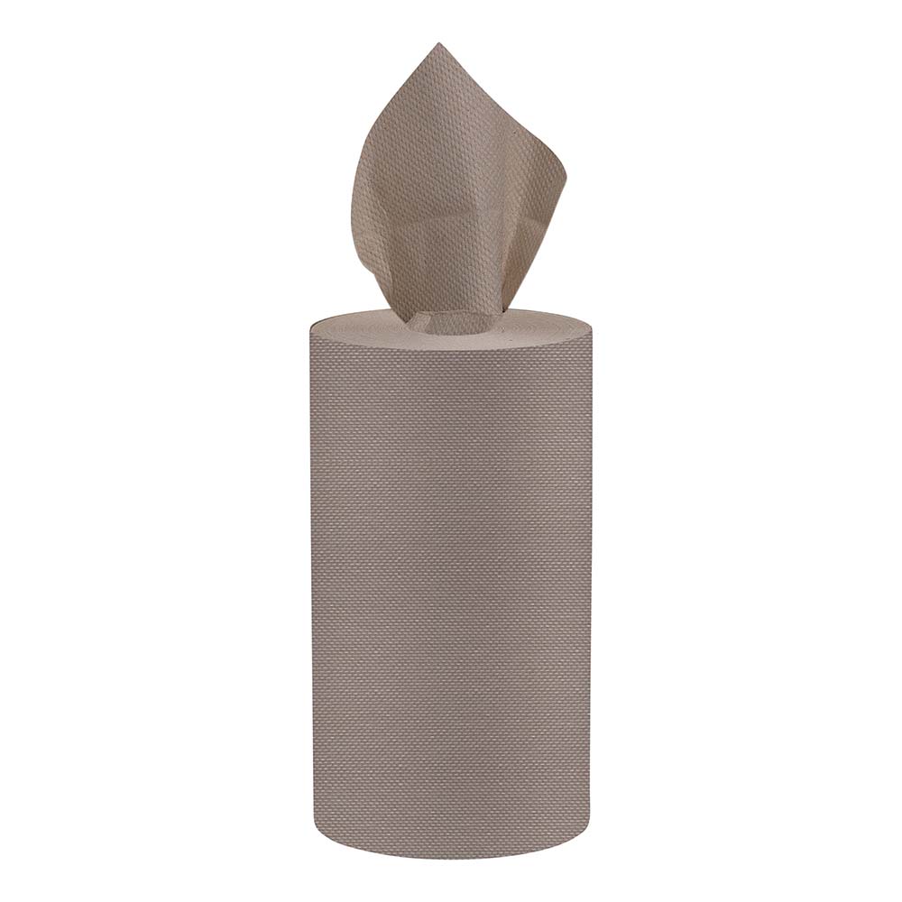 Brawny Professional Brawny Professional P100 Cleaning Towel System Refill For 54323 Dispenser, Brown - 29328