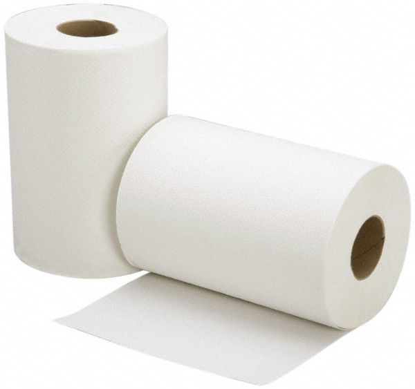 AbilityOne 8"x350'  WHITE 12/BX NON PERF PAPER TOWEL ROLL - 8540015923021
