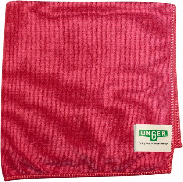 Rubbermaid Light Commercial Microfiber Cloth, All-Purpose Rag/Towel, 12 x 12 inch, Blue - 1820579