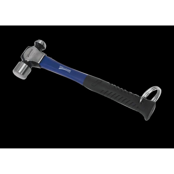 Williams Williams 24 oz. Ball Peen Hammer, Fiberglass Handle - 20545-TH