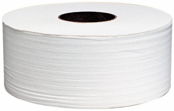 Scott Bathroom Tissue: Jumbo Roll, Recycled Fiber, 2-Ply, White - 0934066/0934066