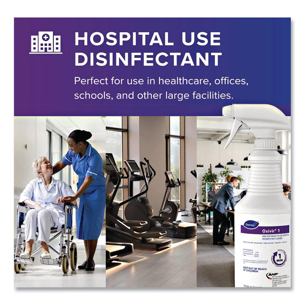 Diversey Diversey   Disinfecting Wipes: Pre-Moistened, 160 Ct - DVO100823906