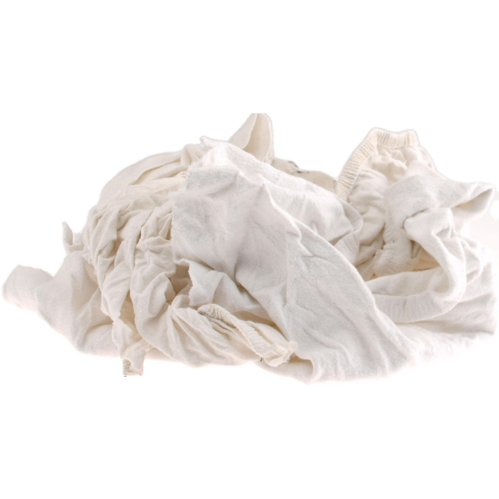 PRO-SOURCE Polishing & Dust Cloth: Reclaimed, Cotton - PS-R010-W80-5