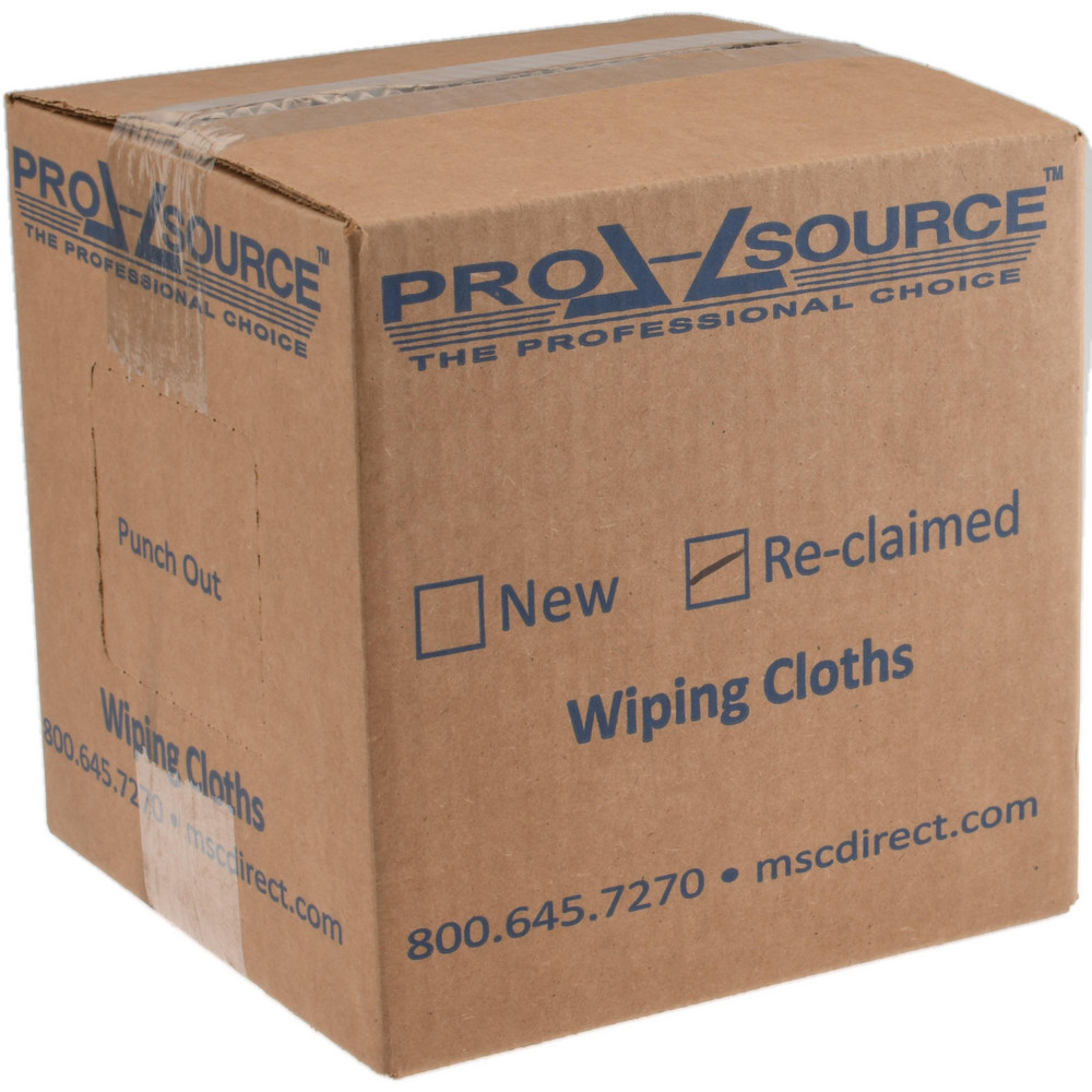 PRO-SOURCE Polishing & Dust Cloth: Reclaimed, Cotton - PS-R010-W80-5