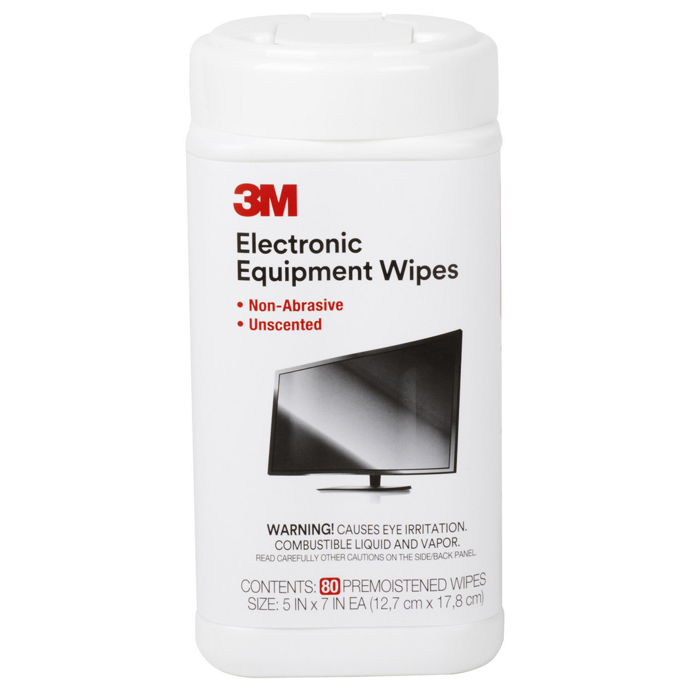 3M CL610 80SHT WHT ANTISTATIC WIPES - 7010371374