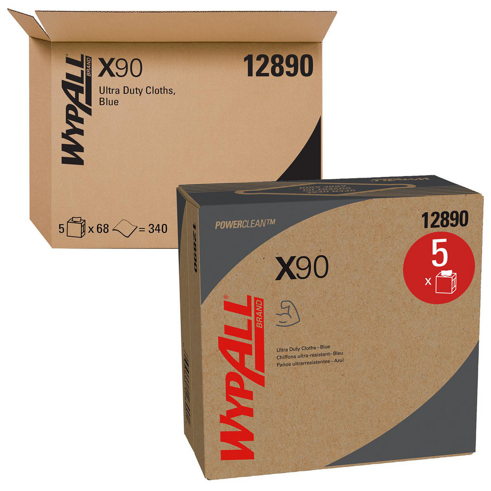 WypAll X70   Shop Towel/Industrial Wipes: Dry, 96 Ct - 41412