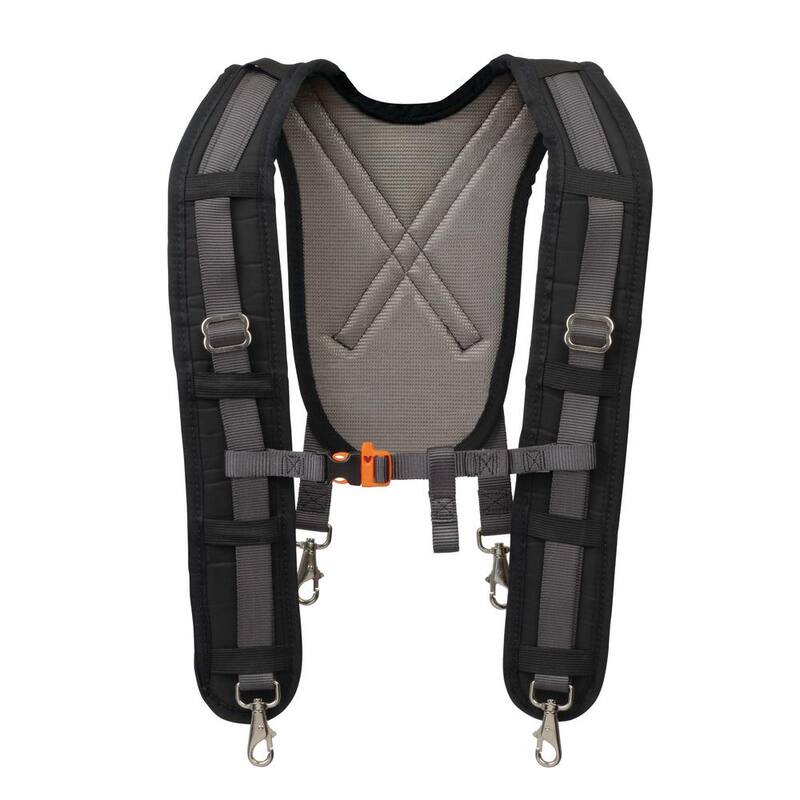 Weaver Tool Gear Deluxe Work Suspenders Nylon Black - 85681-00
