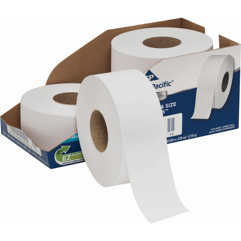 Georgia Pacific GP Georgia-Pacific Professional Series Jumbo Jr. 2-Ply Toilet Paper, White - 2172114