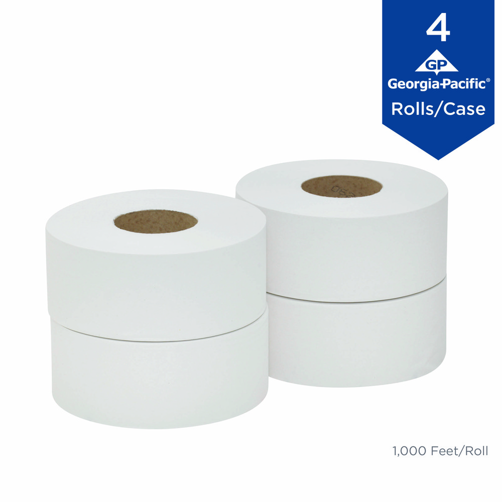 Georgia Pacific GP Georgia-Pacific Professional Series Jumbo Jr. 2-Ply Toilet Paper, White - 2172114