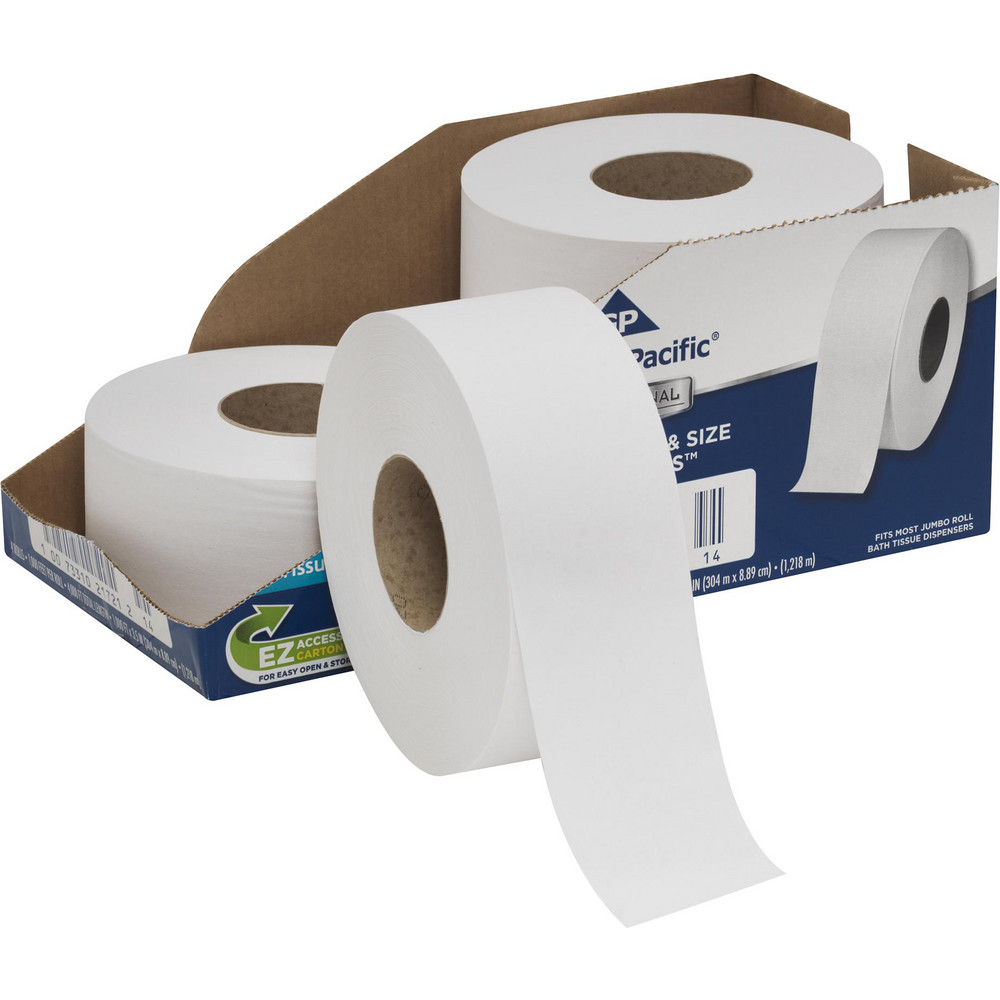 Georgia Pacific GP Georgia-Pacific Professional Series Jumbo Jr. 2-Ply Toilet Paper, White - 2172114