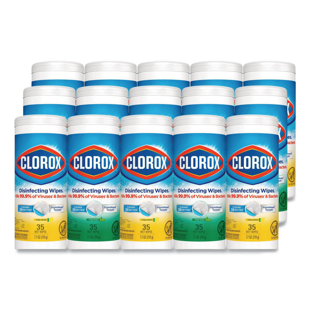 Clorox Clorox Disinfecting Wipes: Pre-Moistened, 105 Ct - CLO30112CT