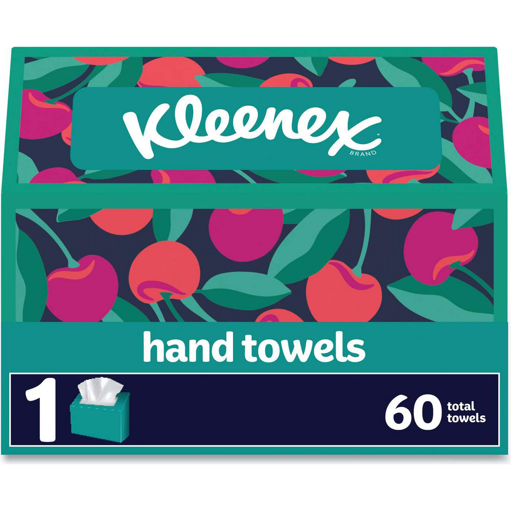 Kleenex Everyday Hand Towels, 1-Ply, 8 x 9.1, White, 60 Towels/Box - KCM38586BX