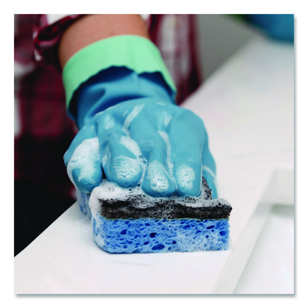 O-Cedar Sponges & Scouring Pads: Pad Type: Scrub Sponge; Scour Type: Heavy-Duty; Material: Cellulose - FHD148377CT