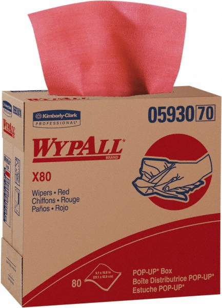 WypAll X80 Shop Towel/Industrial Wipes: 50 Ct - 9433666/5645525