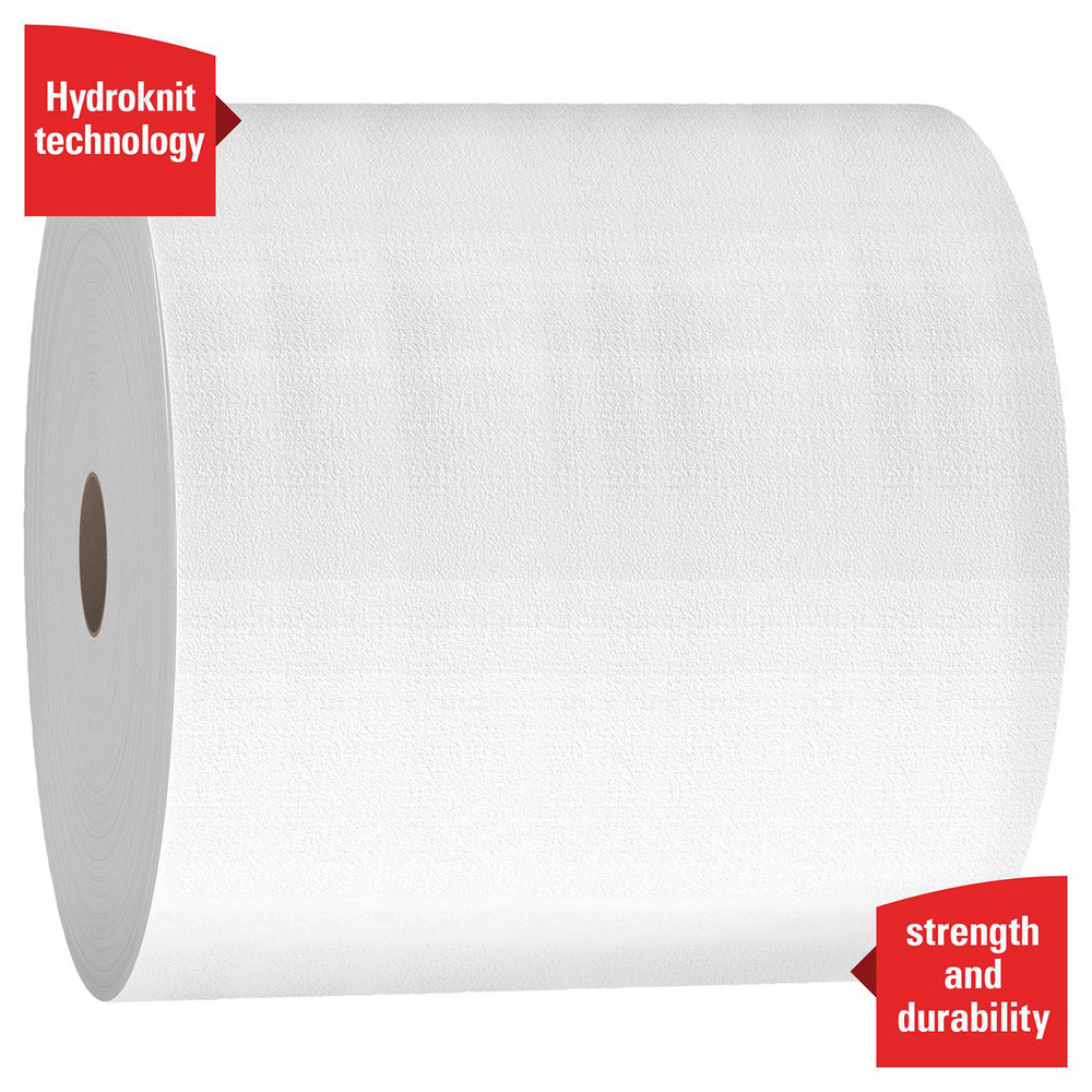 WypAll GeneralClean X50 Cleaning Cloths, Jumbo Roll, Strong for Extended Use, White - 35015