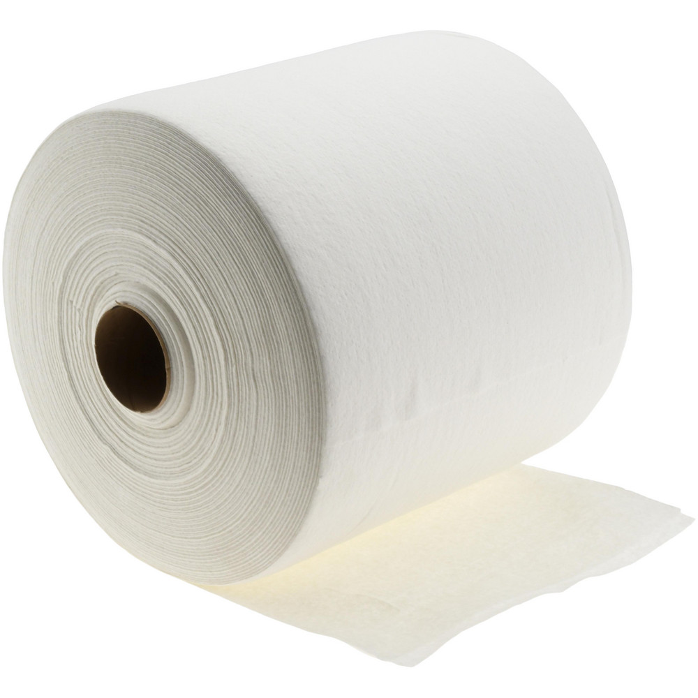 PRO-SOURCE Heavy Duty Shop Wipers: Roll, Dry, White, 475 Ct - 91140