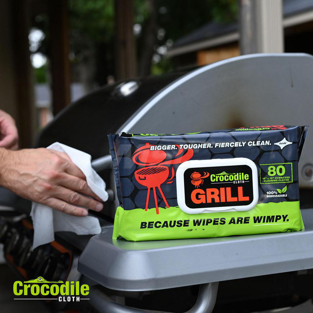 Crocodile Cloth Crocodile Cloth   Cleaning Wipes: Pre-Moistened, 80 Ct - 6600