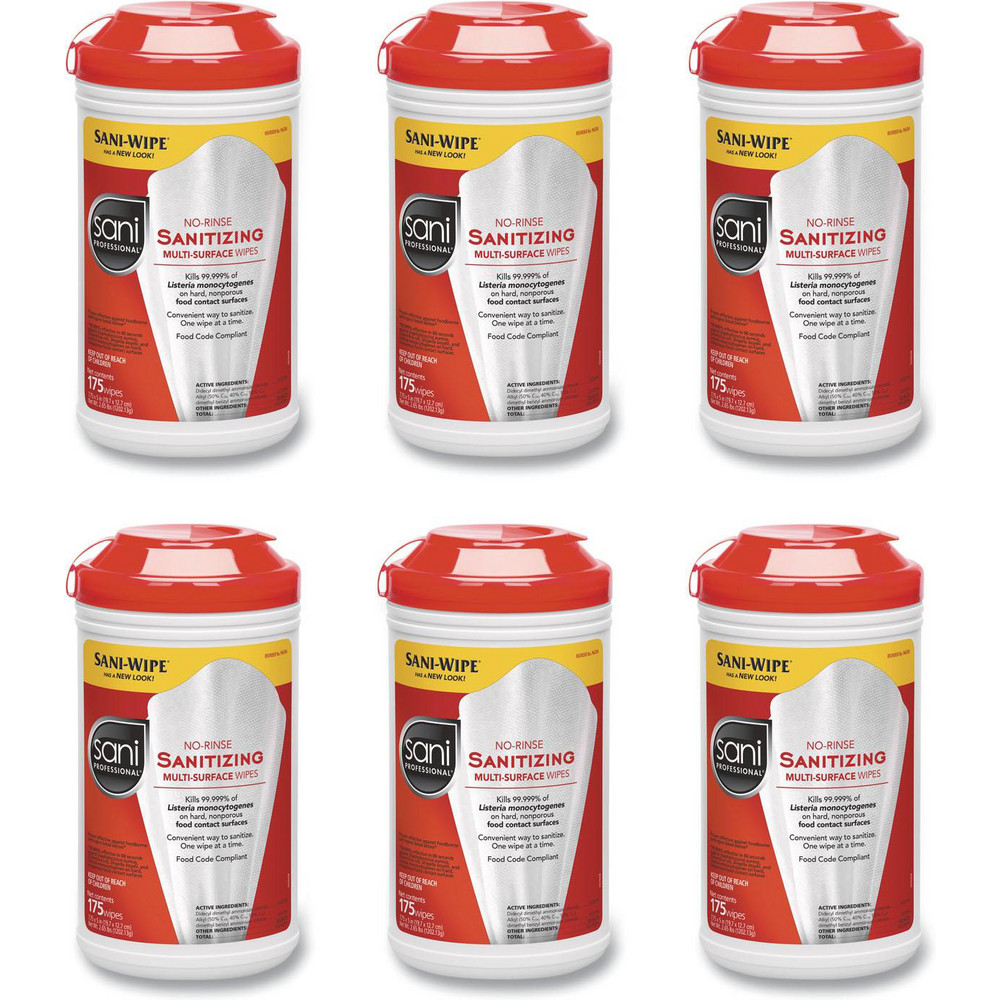 Sani Professional Sani Professional   Cleaning Wipes: Pre-Moistened, 95 Ct - NICP56784EA