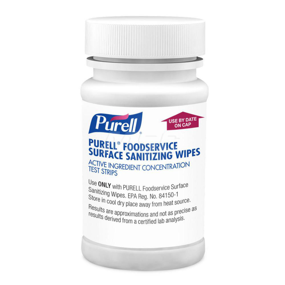 PURELL® PURELL Surface Wipes Active Ingredient Test Strips, Active Ingredient Concentration Test Strips for use with PURELL Surface Sanitizing and Disinfecting Wipes - 9341-TSTSTRP