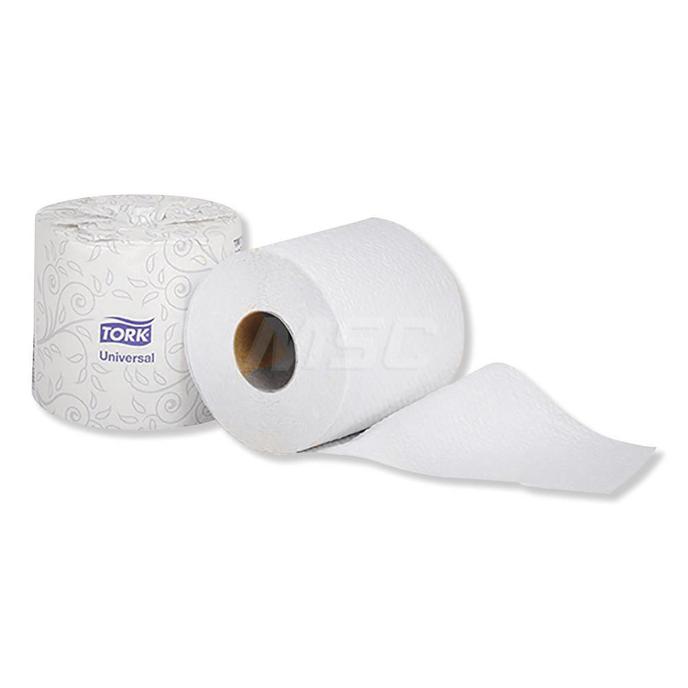 Tork Bathroom Tissue: Standard Roll, Recycled Fiber, 2-Ply, White - 240616
