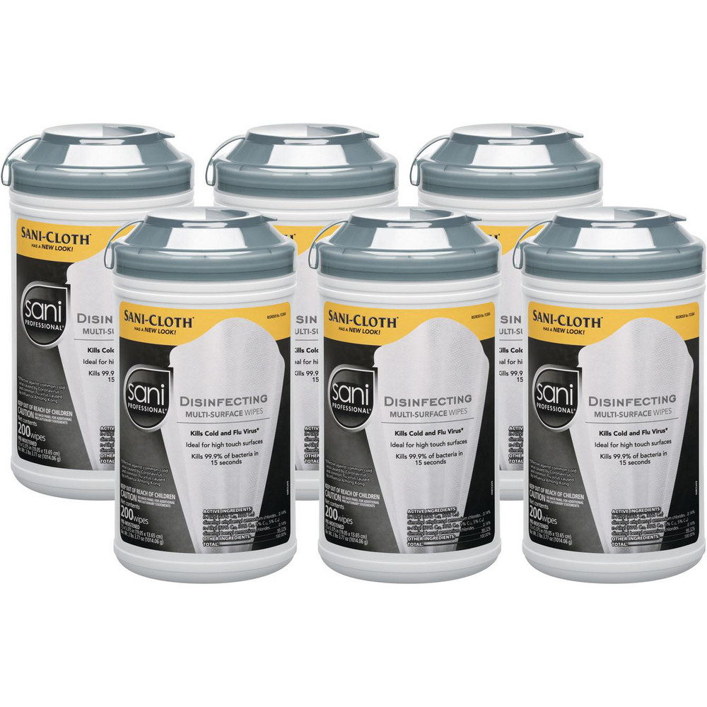 Sani Professional Sani Professional   Cleaning Wipes: Pre-Moistened, 200 Ct - NICP22884CT