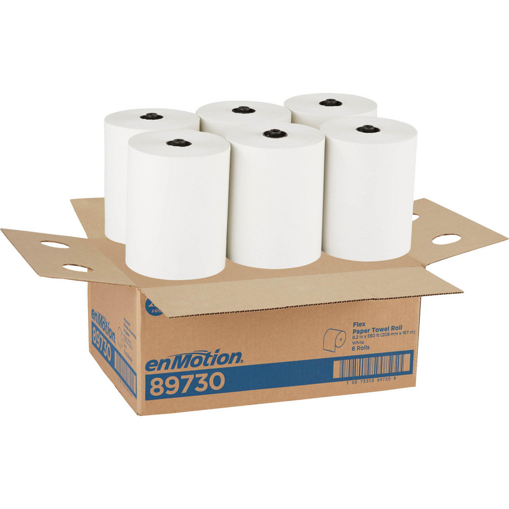 Georgia Pacific Enmotion Flex Recycled Paper Towel Rolls, White - 89730