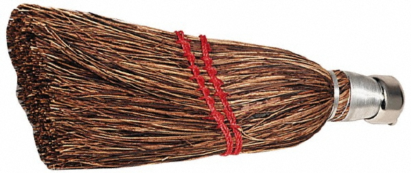 O-Cedar Pack of (12) 11" OAL Corn Bristle Whisk Brooms - 3007